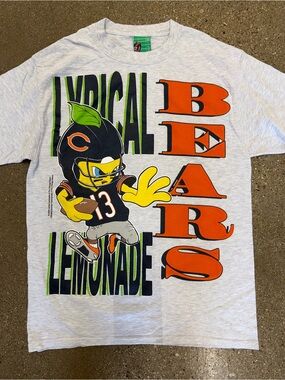 Lyrical Lemonade x Chicago Bears T Shirt NFL Tweety Bird Vintage Style Medium